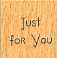 Holzstempel "ME TO YOU"