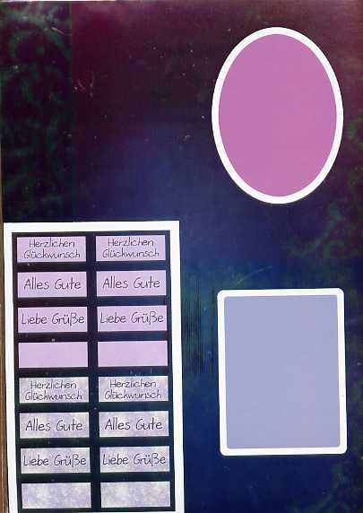 DUFEX Multifunktionskarten, violett-flieder