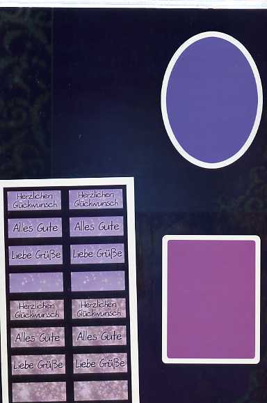 DUFEX Multifunktionskarten, blau-lila