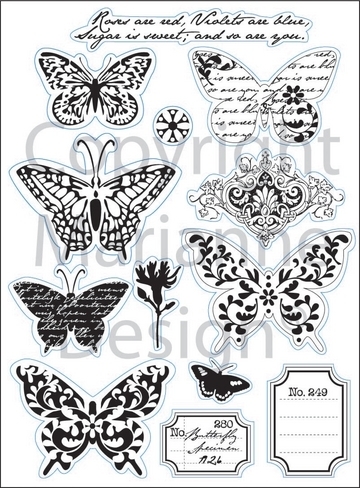 *Marianne design Clear Stamps Eline´s Huis