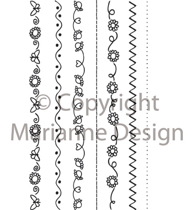 Marianne design Clear Stamp "Don & Daisy"