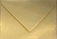 Perlmutt-Umschläge Jasmin 16,2 x 11,4 cm gold