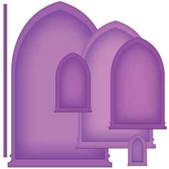 Spellbinder Arched Window One S5-178
