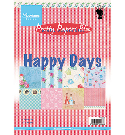 Hintergrundpapier Happy Days A5 PK9157
