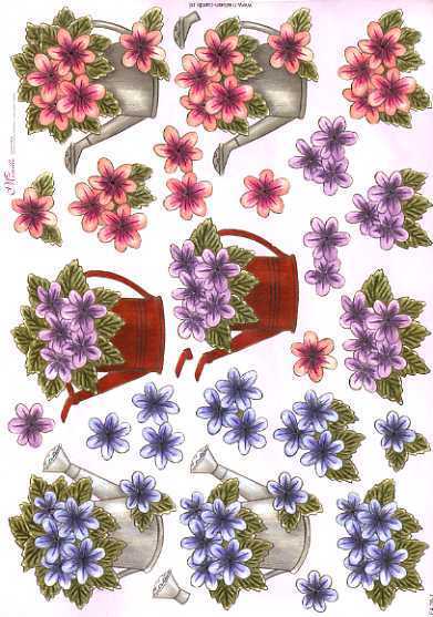 Mireille 3-D Schneidebogen "Blumen"