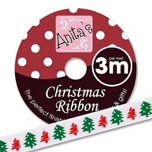 Anita´s Christmas Ribbon 3 Meter x 9 mm