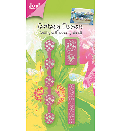 6002-0268 Stanzschablonen Fantasy Flowers sofort lieferbar