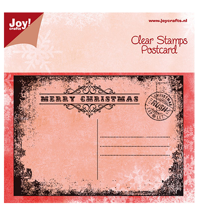 JOY Crafts Clear Stamps Postcard sofort lieferbar