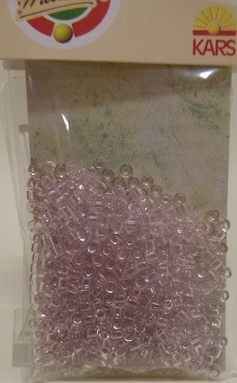MakeMe Rocailles 10/0 transparent zartrosa 2,2 mm