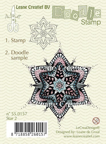 *Leane Creatief - Clear Stamps - Doodle Stamp