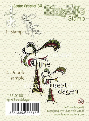 *Clear Stamps - Doodle Stamp 55.0188