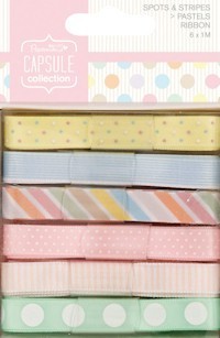 Capsule Collection Ribbons 6 designs à 1m