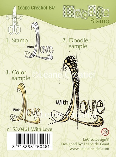 Silikonstempel With Love 55.0461 sofort lieferbar
