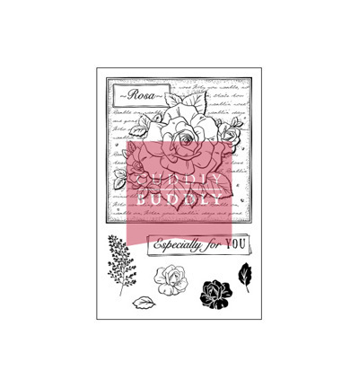 Cuddly Buddly Clear Stamps Rose College CBS0018 sofort lieferbar