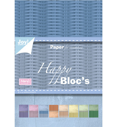 *JOY Papier "Happy Bloc's" 32 x DIN A5, 200 g, matt