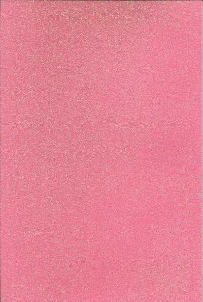 Moosgummi mit Glitter 1 Blatt 20 x 30 cm rosa