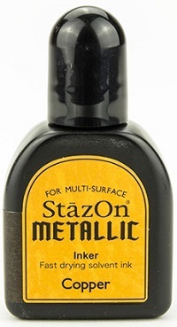 StazOn METALLIC - Kupfer Nachfüllflasche*