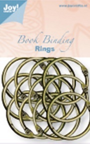 Book Binding Rings 35 mm 12 Stück keine Lagerw.