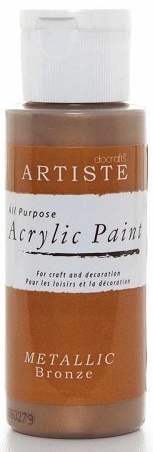 *Acrylfarbe - METALLIC bronze 59 ml