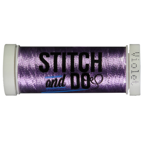 STITCH and DO Metallic-Stickgarn 200 m Violet