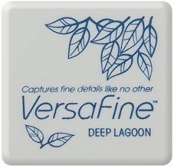 VersaFine Mini Stempelkissen VFS-19 Deep Lagoon sofort lieferbar