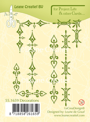 *Clear Stamps Decorations 55.1659