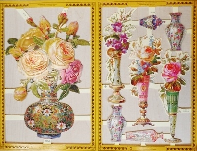 Poesie-Bilder ca. 23 x 30 cm "Blumen"