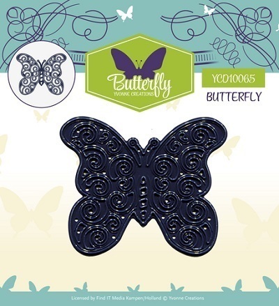 Stanzschablone YCD10065 Schmetterling sofort lieferbar