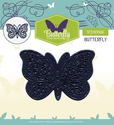 Stanzschablone YCD10066 Schmetterling sofort lieferbar
