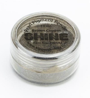 *SHINE Pigmentpulver, 10 ml Brown Copper 390142