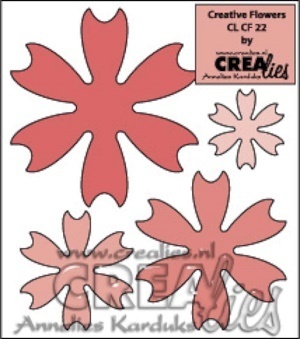 Stanzschablonen Creative Flowers CLCF22 sofort lieferbar