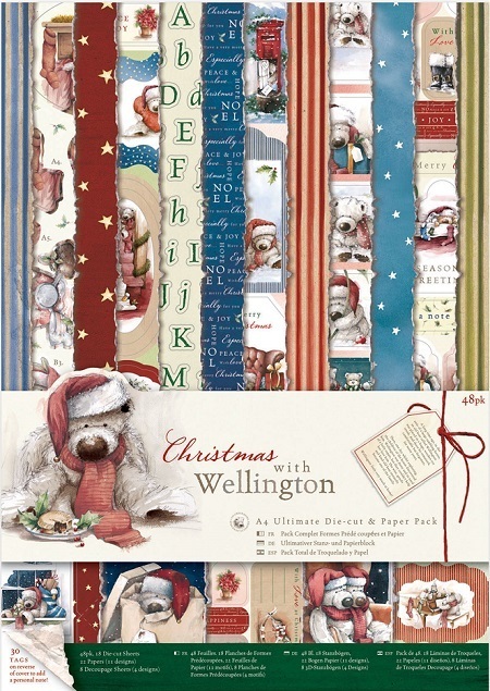 *48 tlg. SET "Wellington - Christmas" DIN A4