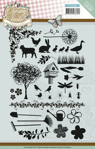 *Clear Stamps Spring-tastic