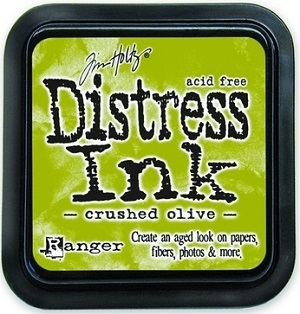 ♥ Distress Ink. Stempelkissen crushed olive TIM27126 sofort lieferbar