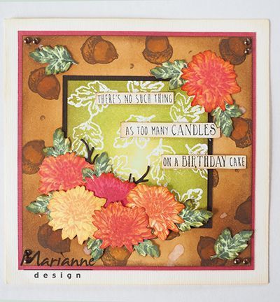 Clear Stamps Layering Tiny's Chrysantheme*