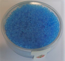 MakeMe Rocailles 6/0 3,5 mm matt hellblau