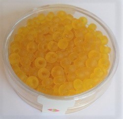 MakeMe Rocailles 6/0 3,5 mm matt gelb
