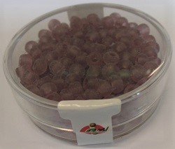 MakeMe Rocailles 6/0 3,5 mm matt lila