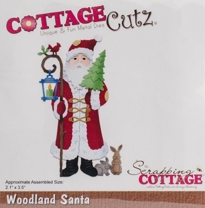 Cottage Cutz Stanzschablone Woodland Santa sofort lieferbar
