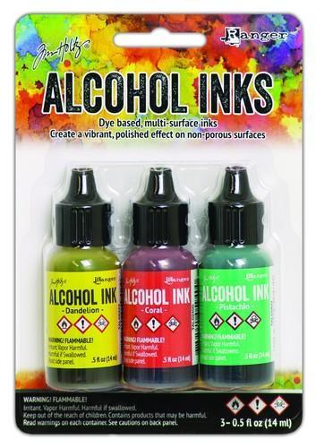 Ranger Alcohol Ink Kits Key West 3x15 ml