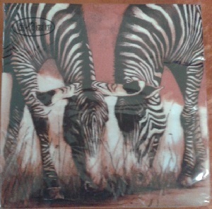 Serviette Zebra 33 x 33 cm L0046