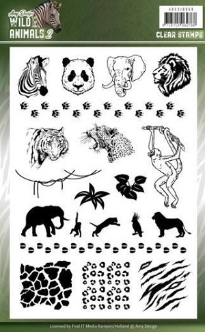 *Clear Stamps Wild Animals