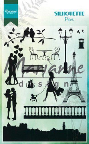 *Clear Stamps Silhouette PARIS