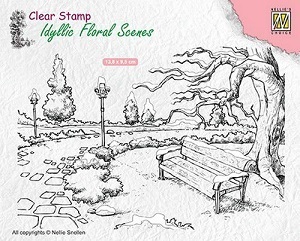 Clear Stamps Park mit Bank IFS016 sofort lieferbar