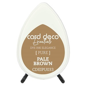 *Card Deco Essentials Pure braun