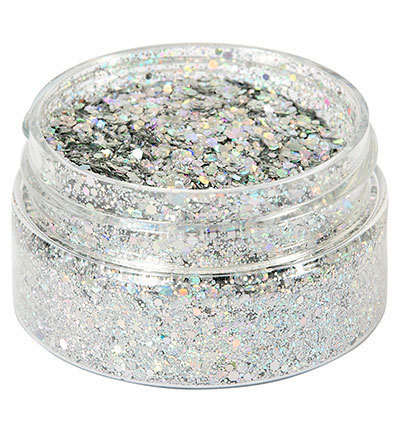 *Cosmic Shimmer Glitterbitz Silver Gems HGB-395