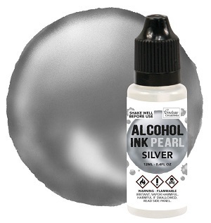 Alcohol Ink PEARL 12 ml SILVER sofort lieferbar ♥