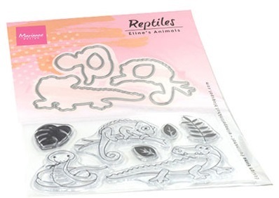 *Clear Stamps Eline's Reptiles