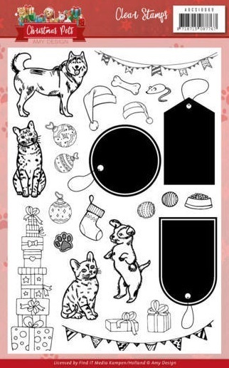 Clear Stamps Christmas Pets sofort lieferbar