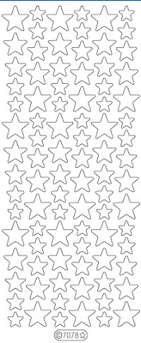 Stickerbogen Sterne STARDUST sofort lieferbar